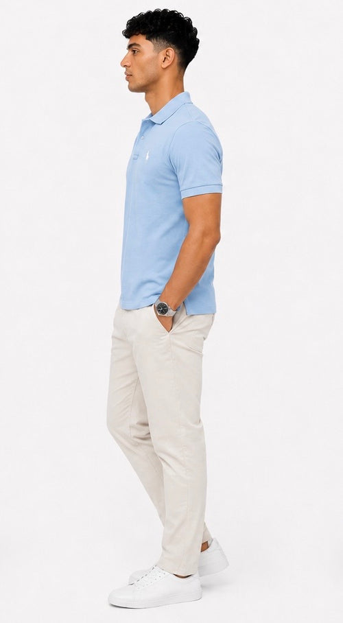 MCL Polo T-Shirt – Baby Blue