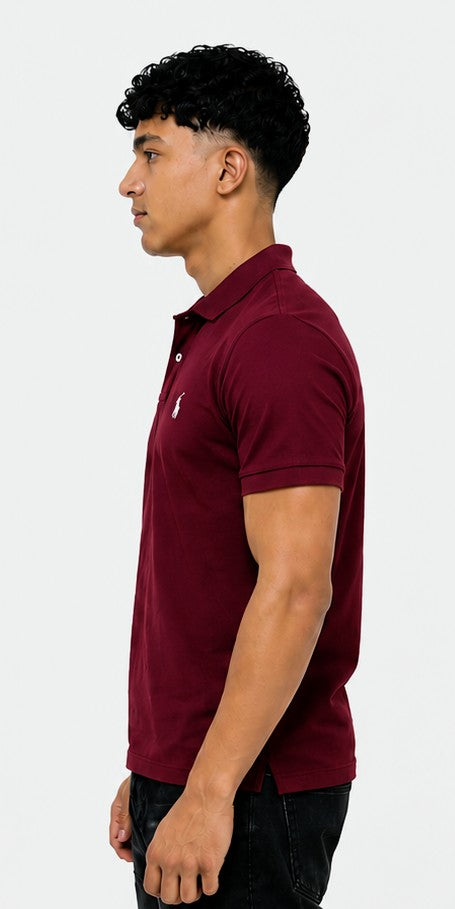 Polo Shirt - Burgundy