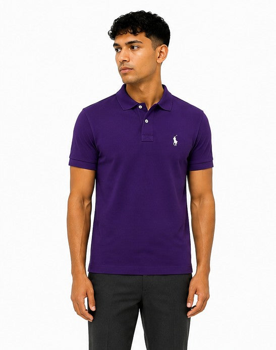 MCL Polo T-Shirt – Dark Purple