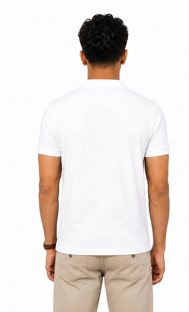 MCL Polo T-Shirt – White Blue